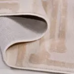 Ritani Modern Krem Polyester Makine Halısı - Görsel 4