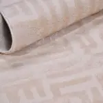 Ritani Modern Krem Polyester Makine Halısı - Görsel 5