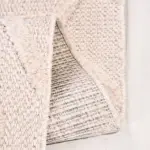 Genuri Modern Bej Kabartmalı Polipropilen Makine Halısı - Görsel 3