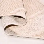 Asuni Geometrik Krem Kabartmalı Polipropilen Makine Halısı - Görsel 4