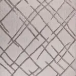 Desulo Geometrik Gri Kabartmalı Polipropilen Makine Halısı