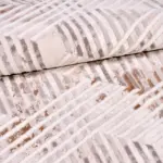 Crotone Modern Krem Polyester Kaydırmaz Taban Makine Halısı - Görsel 5