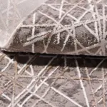 Colonna Modern Kahverengi Polyester Kaydırmaz Taban Makine Halısı - Görsel 5