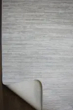 Nids Modern Krem Akrilik Makine Halısı - Görsel 4