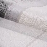 Monastır Çerçeveli Gri Akrilik Pamuk Atkılı Makine Halısı - Görsel 5