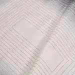 Donori Çerçeveli Gri Akrilik Pamuk Atkılı Makine Halısı - Görsel 5