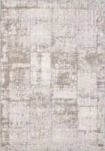 Sagrada Modern Krem Polyester ve Pamuklu Yıkanabilir Kaydırmaz Taban Dijital Baskı Halı