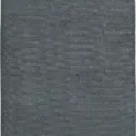 Priola Modern Mavi Polyester Makine Halısı