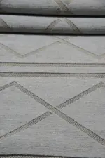 Bandol Modern Gri Yıkanabilir Polyester Makine Halısı - Görsel 4