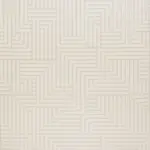 Otranto Modern Krem Akrilik Makine Halısı