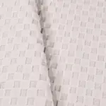 Modica Modern Beyaz Kabartmalı Polyester Kaydırmaz Taban Makine Halısı - Görsel 5