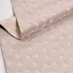 Enna Modern Bej Kabartmalı Polyester Kaydırmaz Taban Makine Halısı - Görsel 5