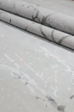 Acton Modern Krem Akrilik Makine Halısı - Görsel 7