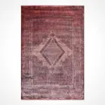 Carsoli Klasik Göbekli Viskon ve Akrilik Makine Halısı - Görsel 2