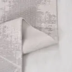 Pirato Geometrik Gri Akrilik Makine halısı - Görsel 3