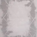 Pirato Geometrik Gri Akrilik Makine halısı