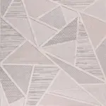 Borbona Geometrik Krem Polyester Kaydırmaz Taban Makine Halısı Borbona Geometrik Krem Polyester Kaydırmaz Taban Makine Halısı