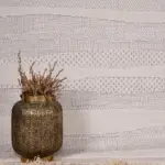 Amatrice Modern Bej Polyester Kaydırmaz Taban Makine Halısı - Görsel 6