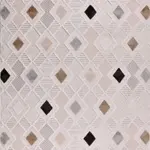 Norcia Geometrik Bej Polyester Kaydırmaz Taban Makine Halısı Norcia Geometrik Bej Polyester Kaydırmaz Taban Makine Halısı