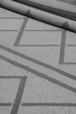 Sanari Modern Kahverengi Yıkanabilir Polyester Makine Halısı - Görsel 7