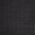 Avola Modern Antrasit Loop ve Polyester Kaydırmaz Taban Makine Halısı