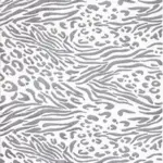 Raddusa Modern Beyaz Gri Loop ve Polyester Kaydırmaz Taban Makine Halısı