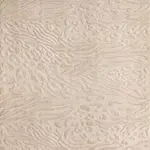 Murge Modern Krem Loop ve Polyester Kaydırmaz Taban Makine Halısı