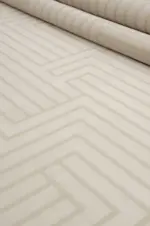 Otranto Modern Krem Akrilik Makine Halısı - Görsel 7