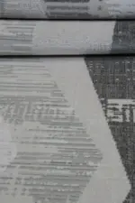 Gassin Modern Bej Akrilik Makine Halısı - Görsel 5