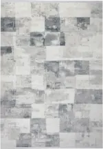 Fombio Modern Krem Polyester Makine Halısı