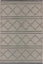 Sanari Modern Kahverengi Yıkanabilir Polyester Makine Halısı