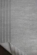 Douve Çerçeveli Krem Polyester Makine Halısı - Görsel 4