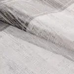 Fiume Çerçeveli Gri Polyester Kaydırmaz Taban Makine Halısı - Görsel 5