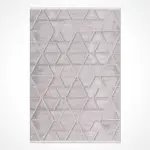 Gualdo Modern Krem Polipropilen Makine Halısı - Görsel 2