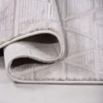 Gualdo Modern Krem Polipropilen Makine Halısı - Görsel 4