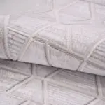 Gualdo Modern Krem Polipropilen Makine Halısı - Görsel 5