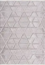 Gualdo Modern Krem Polipropilen Makine Halısı