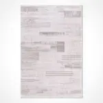 Montalbo Modern Gri Polipropilen Makine Halısı - Görsel 2