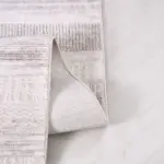 Montalbo Modern Gri Polipropilen Makine Halısı - Görsel 3