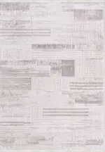 Montalbo Modern Gri Polipropilen Makine Halısı