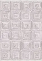 Cammora Geometrik Bej Polipropilen Makine Halısı