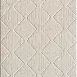 Dignano Geometrik Bej Pamuk ve Polyester Makine Halısı