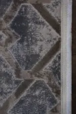 Martos Modern Bej Akrilik Makine Halısı - Görsel 3