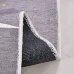 Aigle Figürlü Gri Pamuk ve Polyester Kaydırmaz Taban Dijital Baskı Çocuk Halısı - Görsel 5