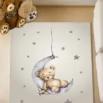 Reiden Figürlü Krem Pamuk ve Polyester Kaydırmaz Tabanlı Dijital Baskı Çocuk Halısı - Görsel 8