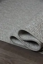 Felino Modern Vizon Polyester Makine Halısı - Görsel 6