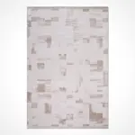 Lacogna Modern Krem Triko Akrilik Kaydırmaz Taban Makine Halısı - Görsel 2