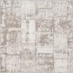 Sagrada Modern Krem Polyester ve Pamuklu Yıkanabilir Kaydırmaz Taban Dijital Baskı Halı - Görsel 5