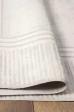 Sopra Çerçeveli Krem Akrilik Pamuk Tabanlı Makine Halısı - Görsel 4