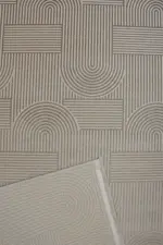 Gorbio Modern Vizon Bohem Modeli Akrilik Makine Halısı - Görsel 7